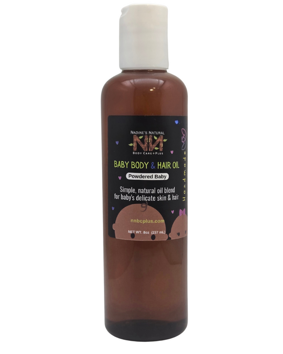 baby body & hair oil (powdered baby)...