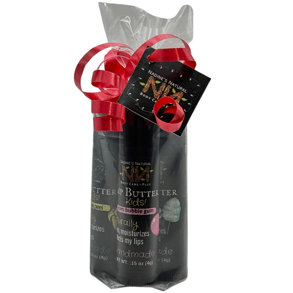 kids lip butter (holiday gift set)